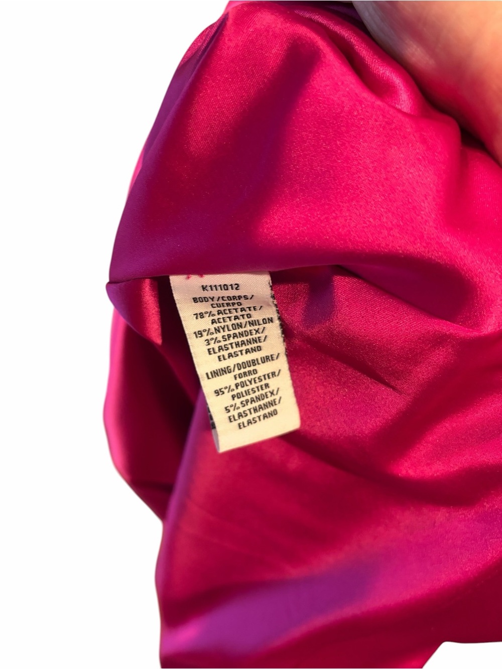 NWT- Kay Unger Magenta Mermaid Formal Gown Size-14 - Picture 10 of 10